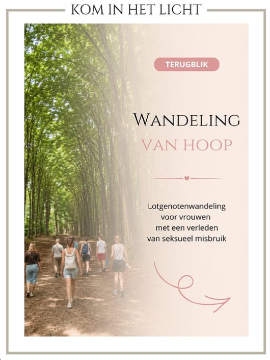 De eerste ‘Wandeling van Hoop’!
